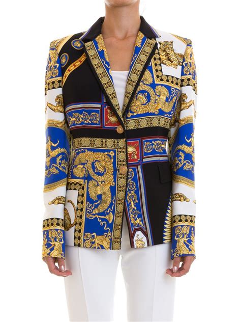 blazers versace|versace blazer for women.